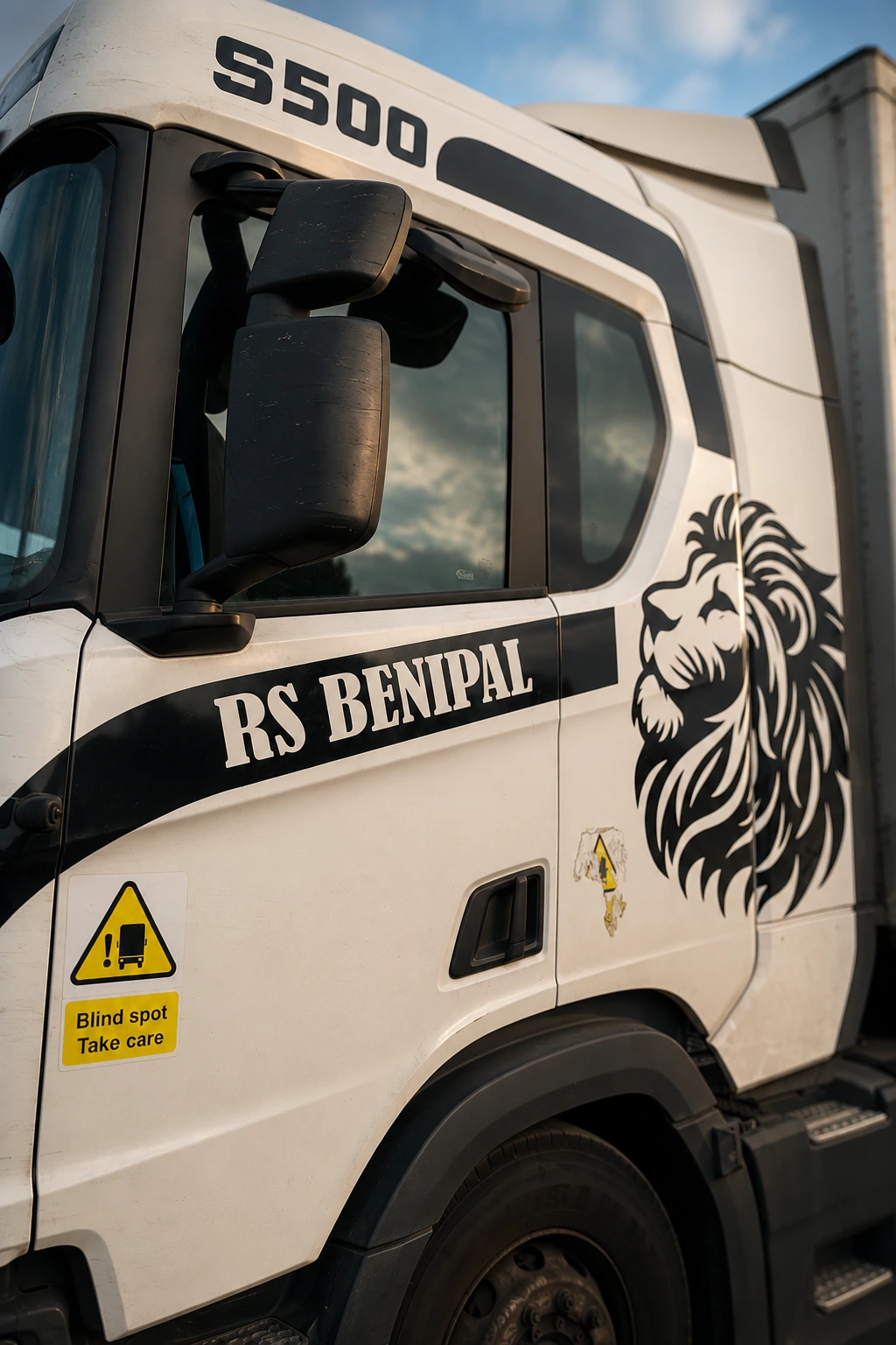 RS Benipal vehicle branding