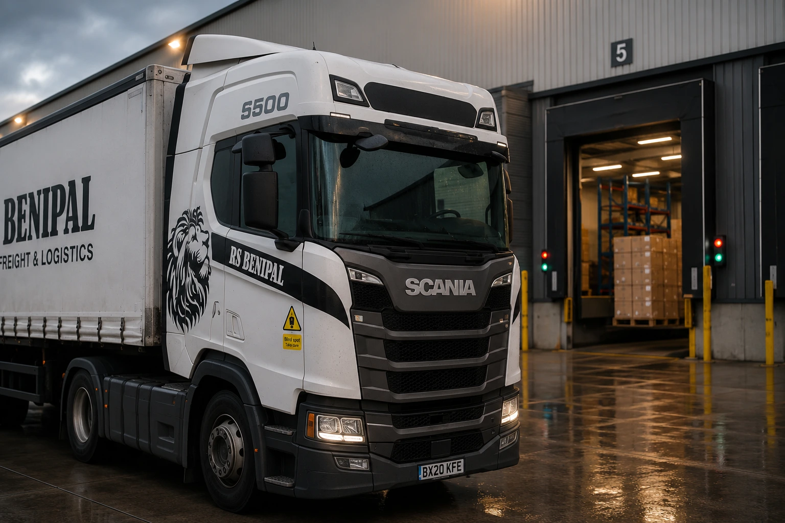 Distribution centre support