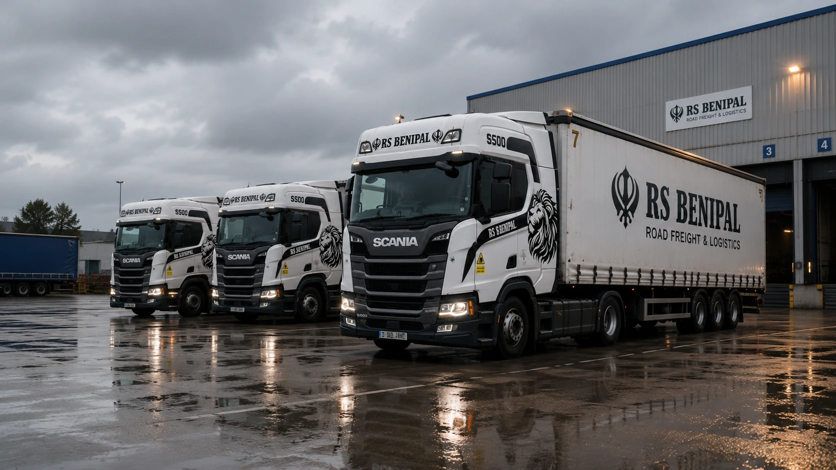 RS Benipal freight fleet