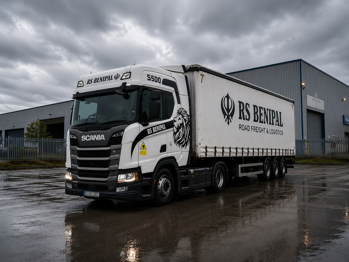 RS Benipal UK road freight service